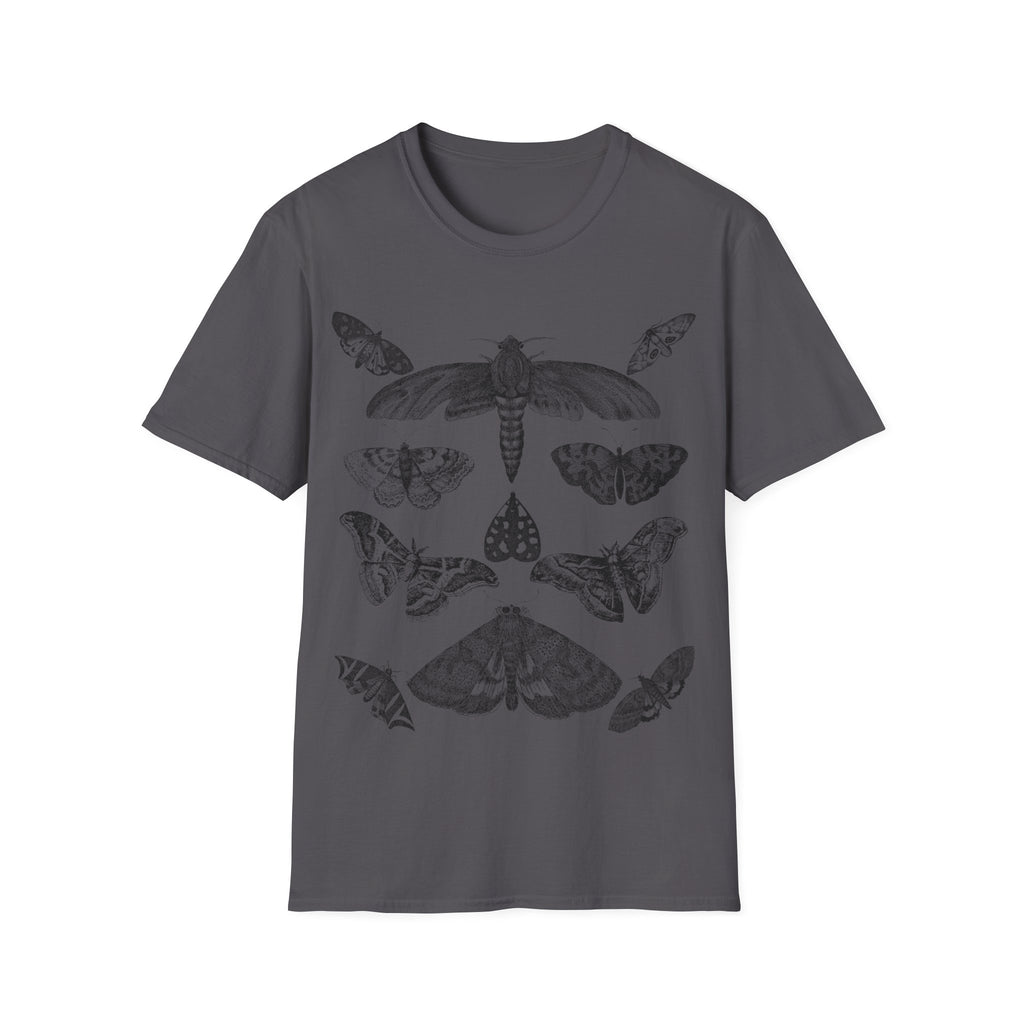 Nocturnal Insects Vintage Moth Collection Print T-Shirt