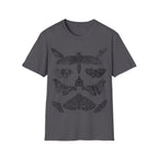 Nocturnal Insects Vintage Moth Collection Print T-Shirt