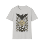 Norse Raven & Serpent Vegvisir T-Shirt