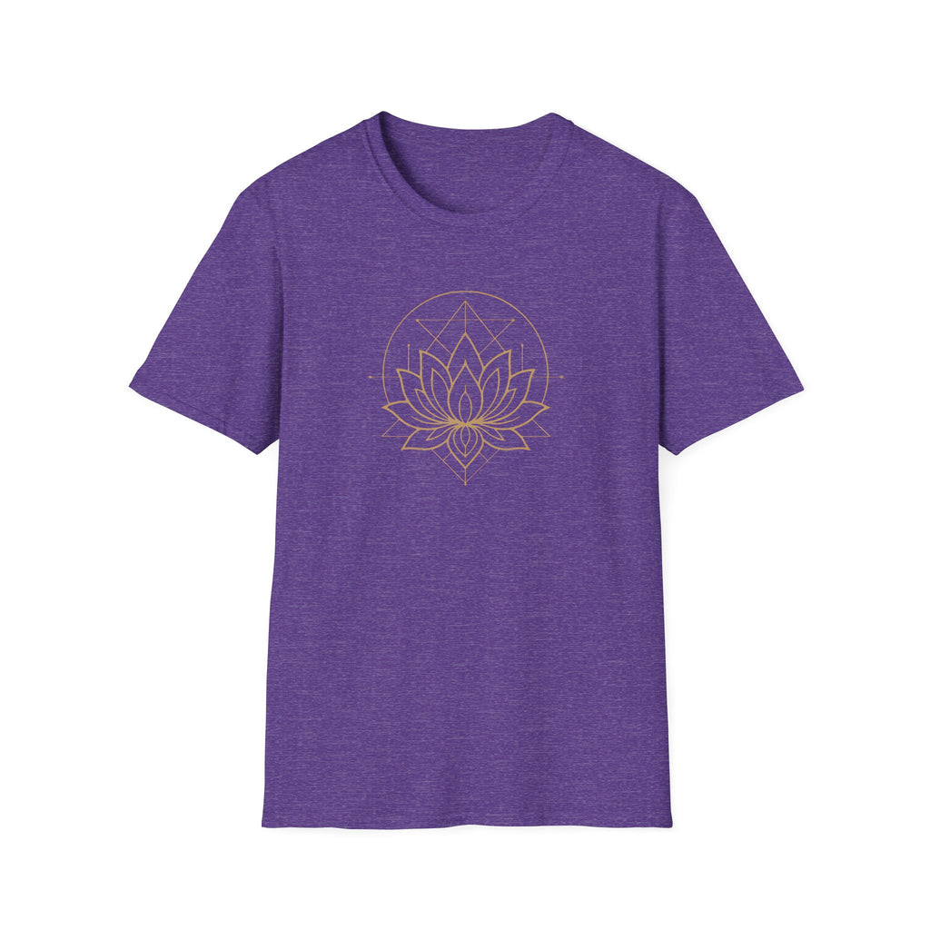 Golden lotus mandala T-Shirt