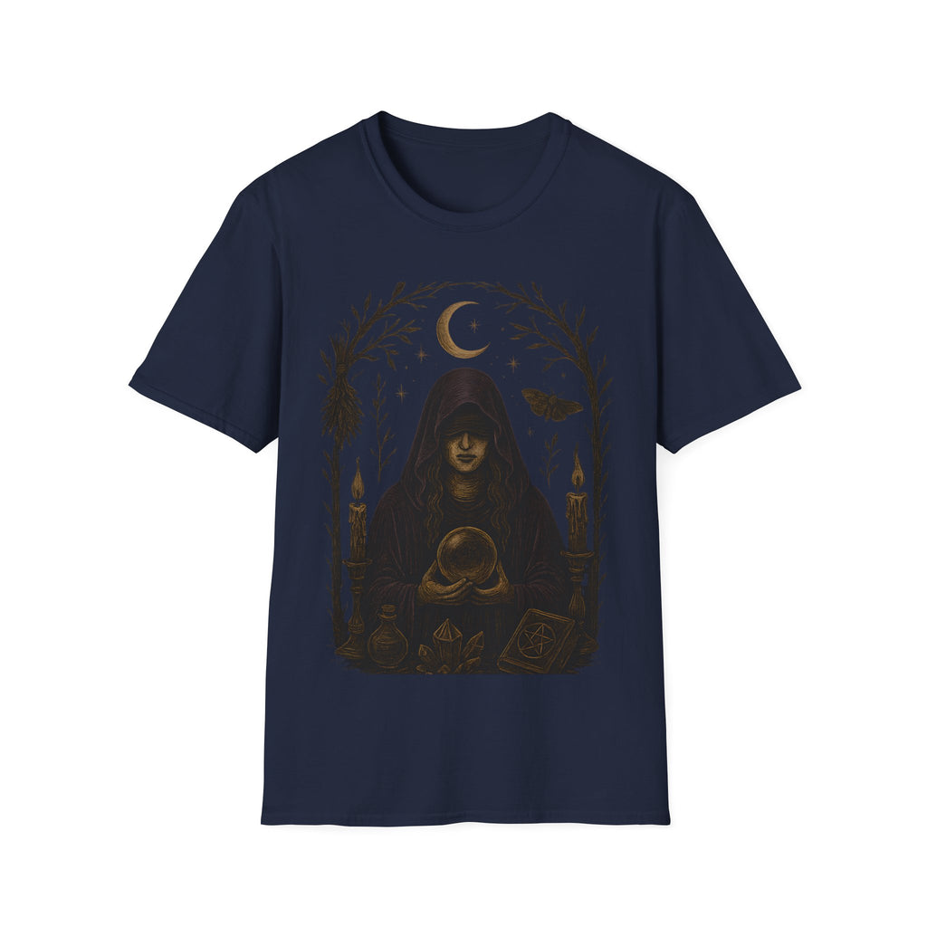 Mystical Veiled Witch Oracle T-Shirt