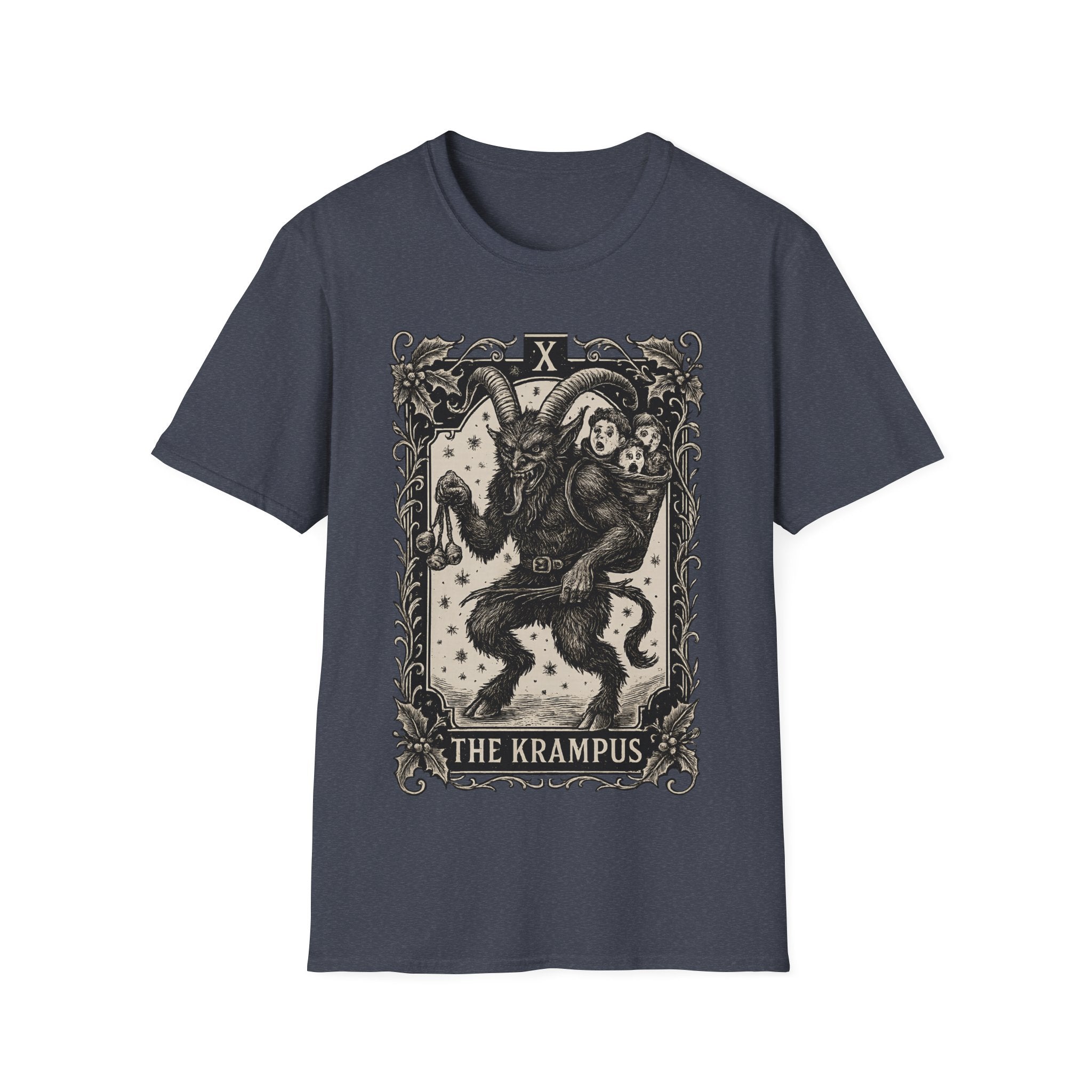 The Krampus Tarot Card T-Shirt
