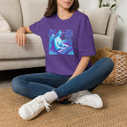 Neon Angel Pianist T-Shirt