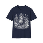 Vintage Witch Cauldron Herbal Alchemy T-Shirt