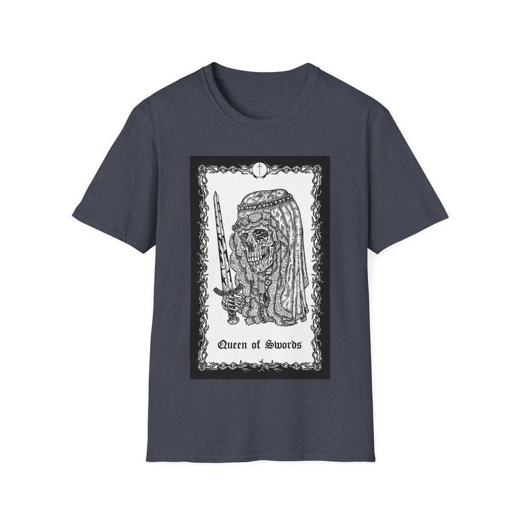 The Queen of Swords Tarot Card T-Shirt