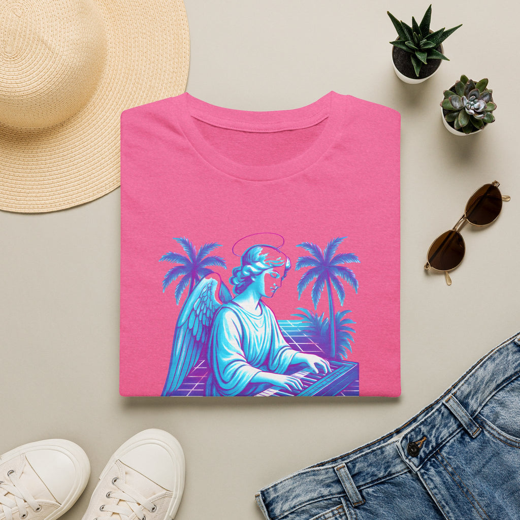 Neon Angel Pianist T-Shirt