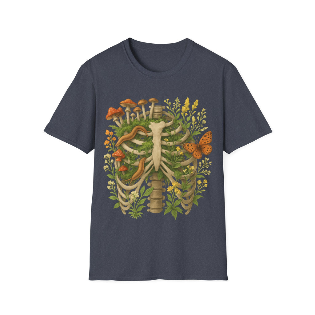 Forestcore Surreal Butterfly Slug T-Shirt