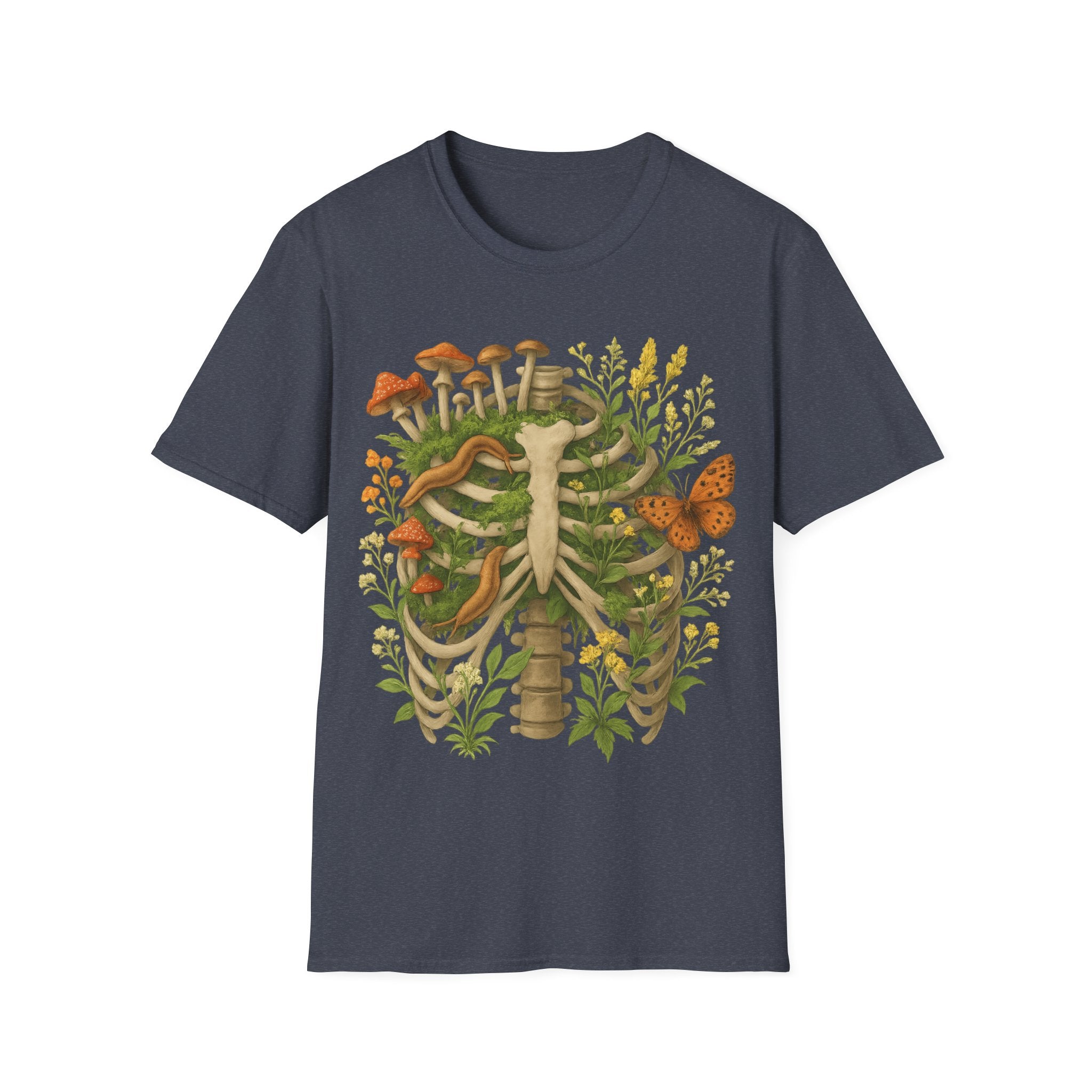 Forestcore Surreal Butterfly Slug T-Shirt