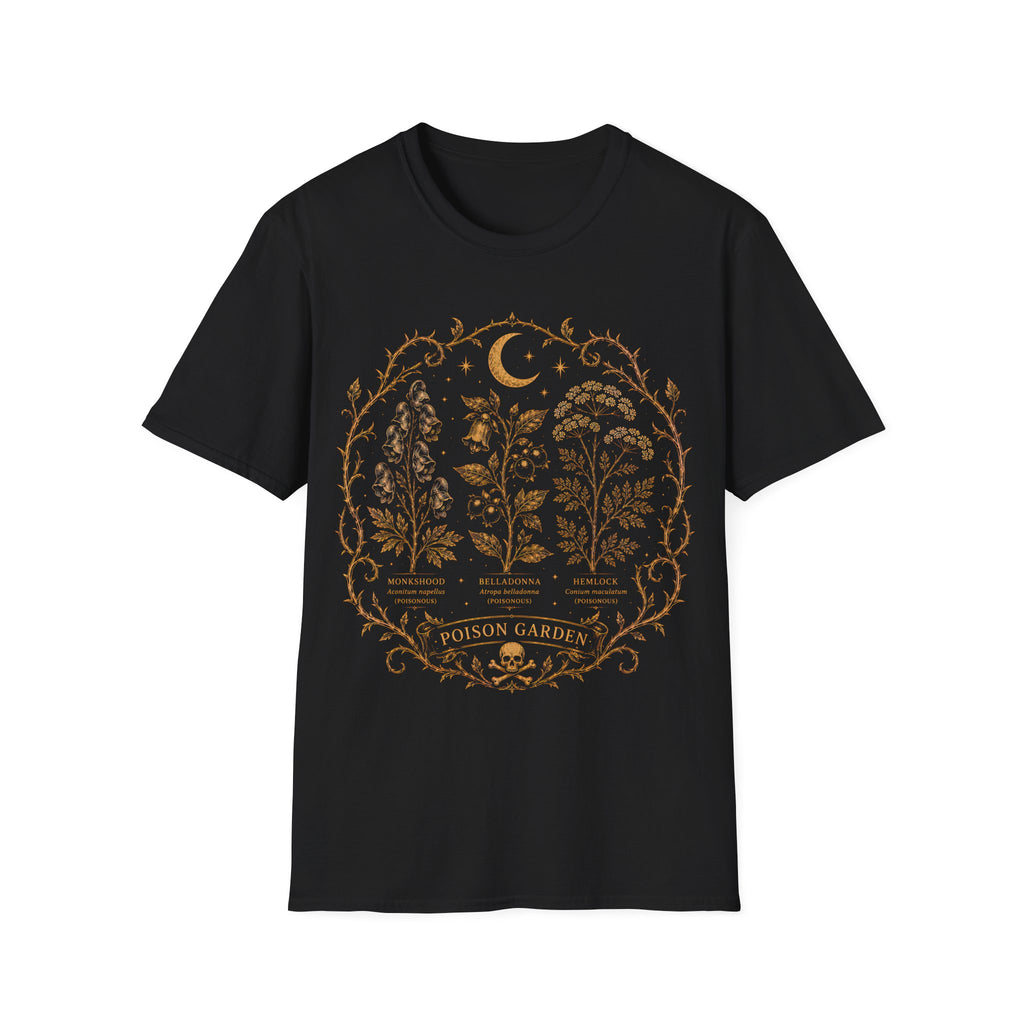 Poison Garden Tee Vintage Poisonous Plants T-Shirt