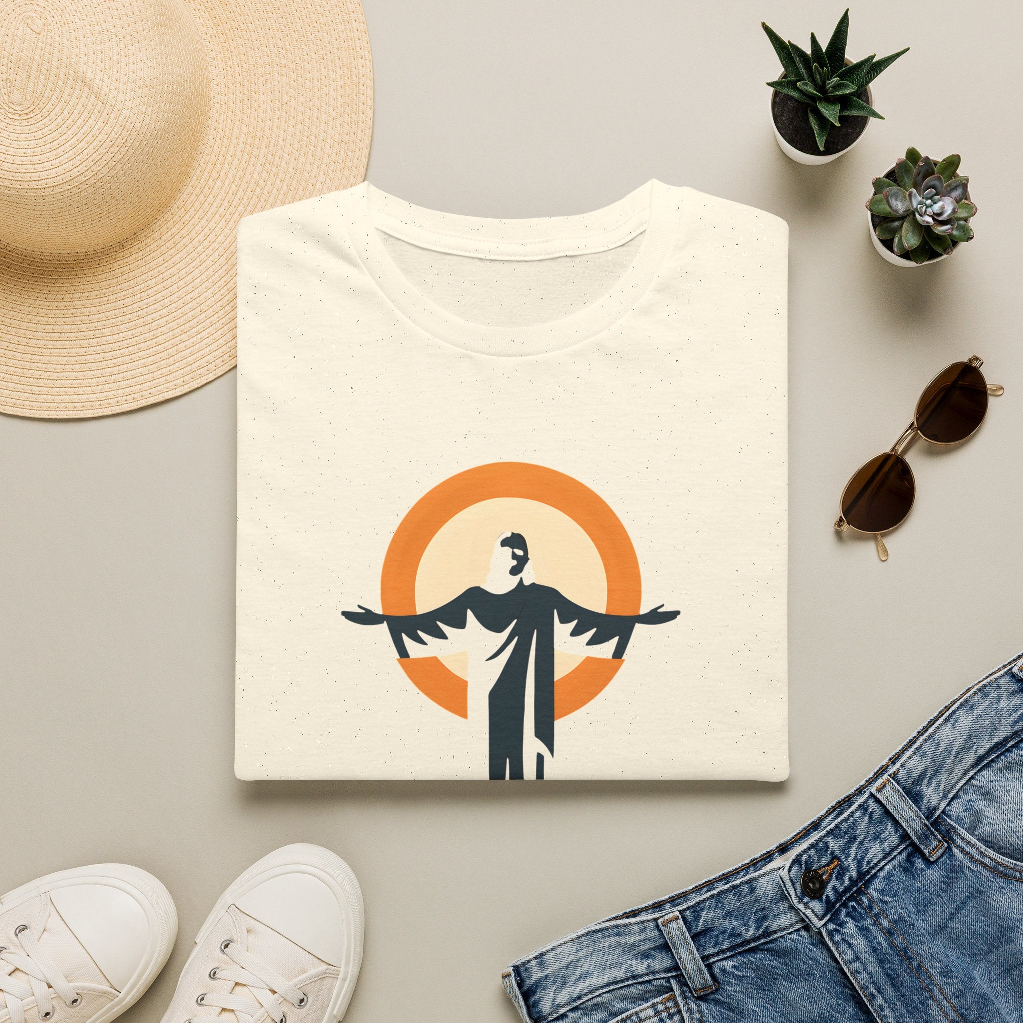 Jesus with halo T-Shirt