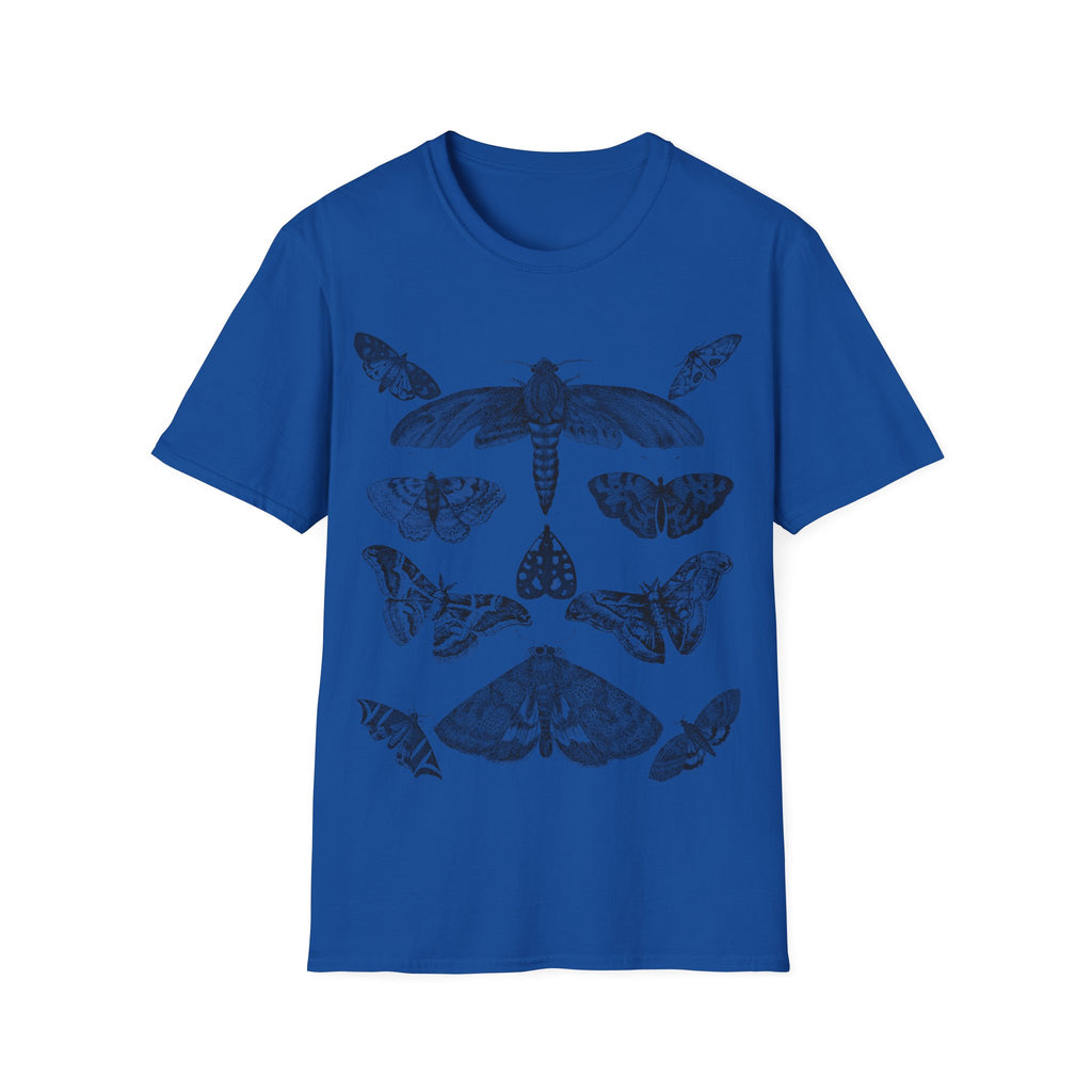 Nocturnal Insects Vintage Moth Collection Print T-Shirt