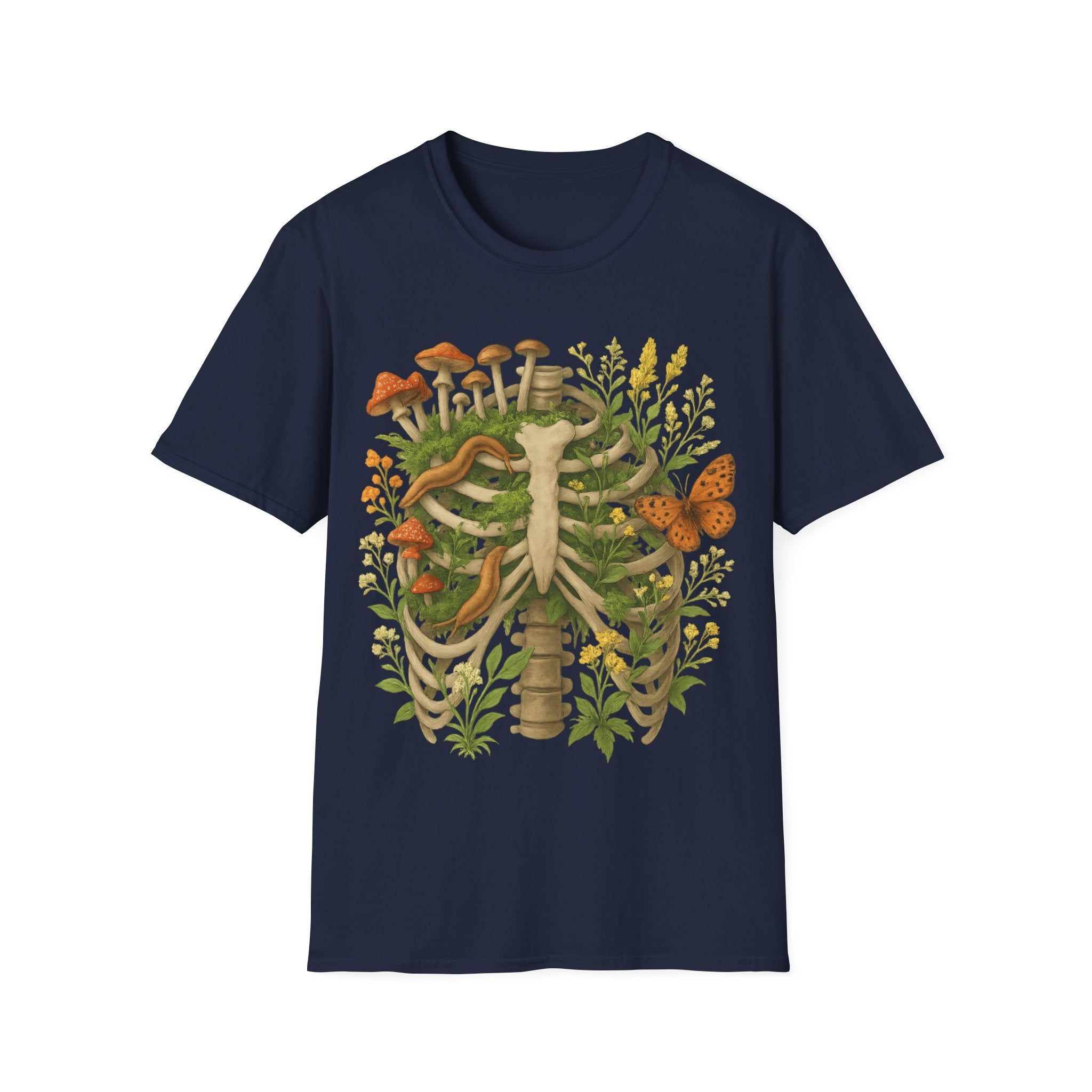 Forestcore Surreal Butterfly Slug T-Shirt
