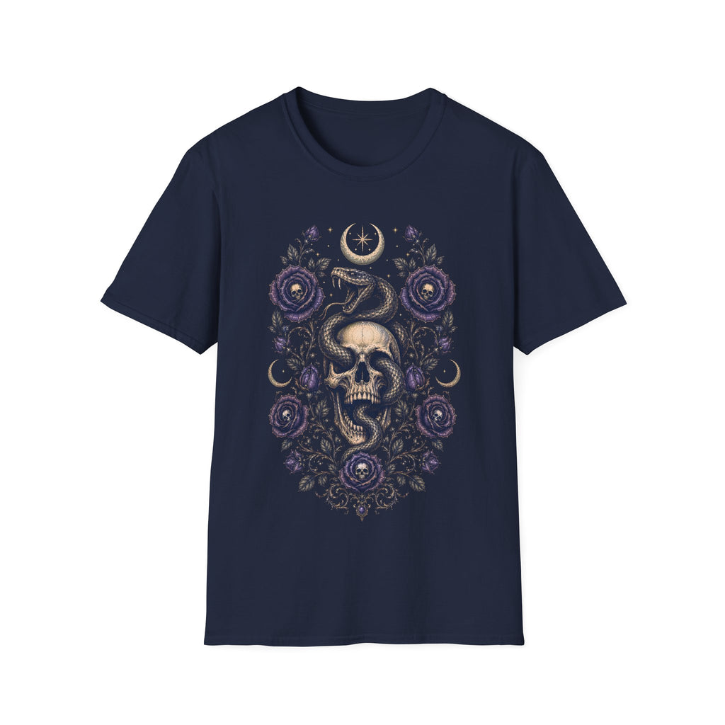 Midnight Serpent Bloom T-Shirt