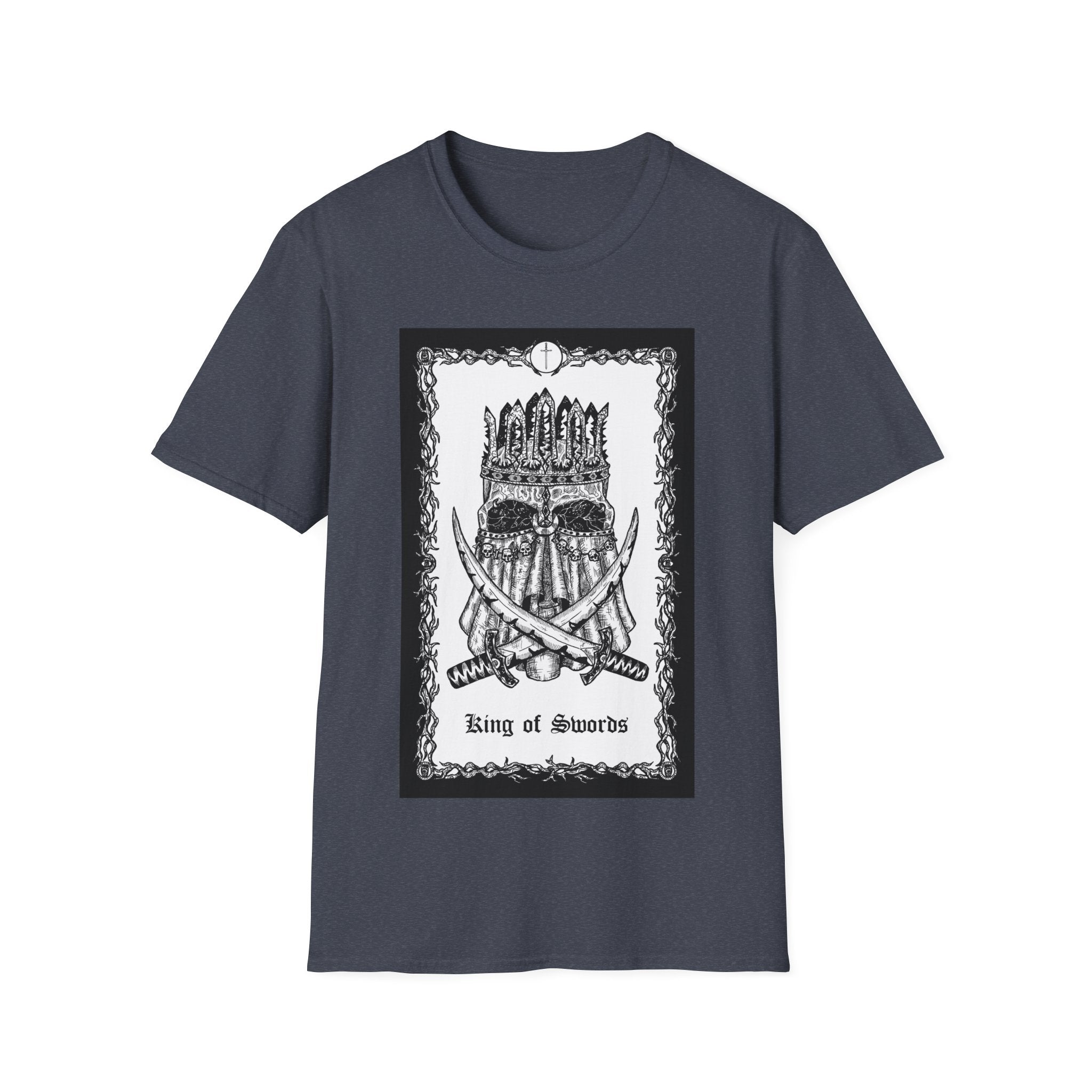 The King of Swords Tarot Card T-Shirt