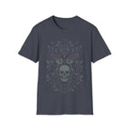 Gothic Skull, Death Moth & Skull Roses T-Shirt