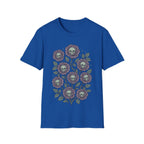 Gothic Floral Skull Rose Bouquet T-Shirt