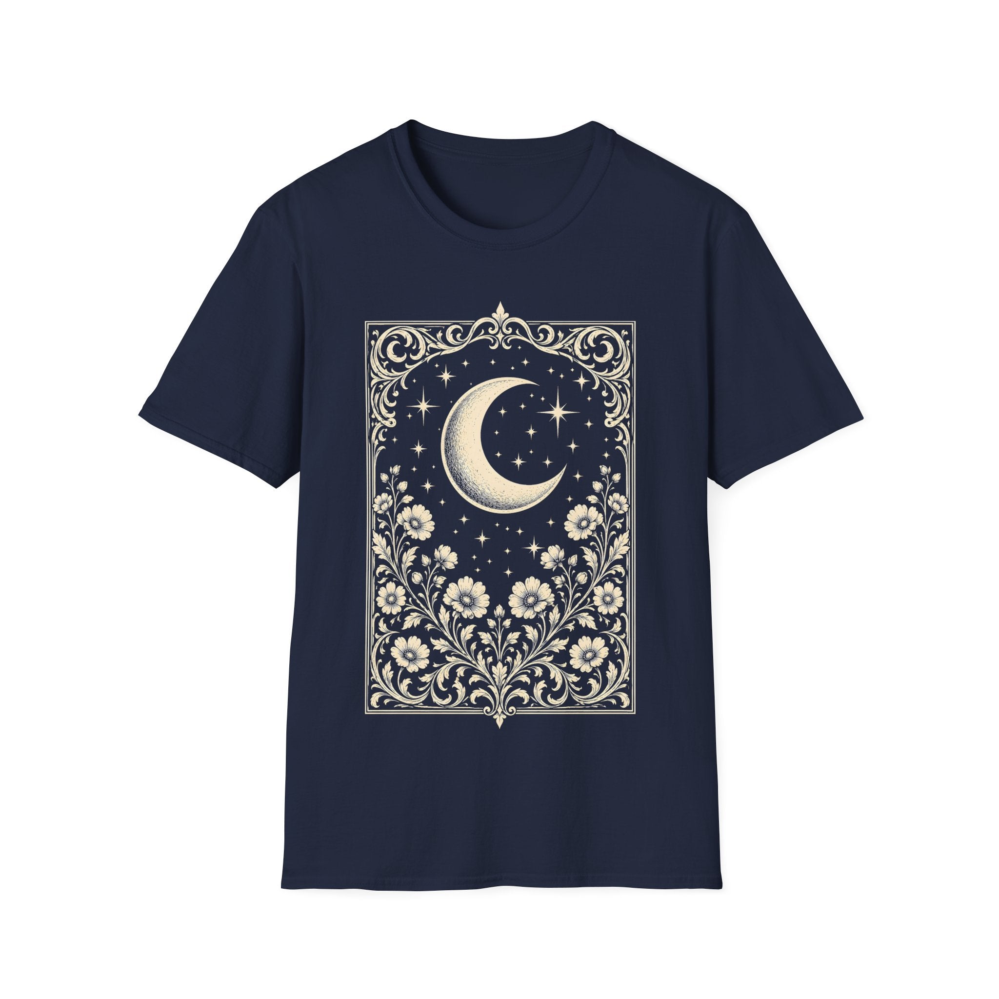 Moonlit Wildflowers Floral T-Shirt