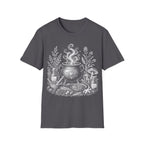 Vintage Witch Cauldron Herbal Alchemy T-Shirt