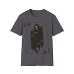 Queen Of Hearts Vampire Playing Card T-Shirt