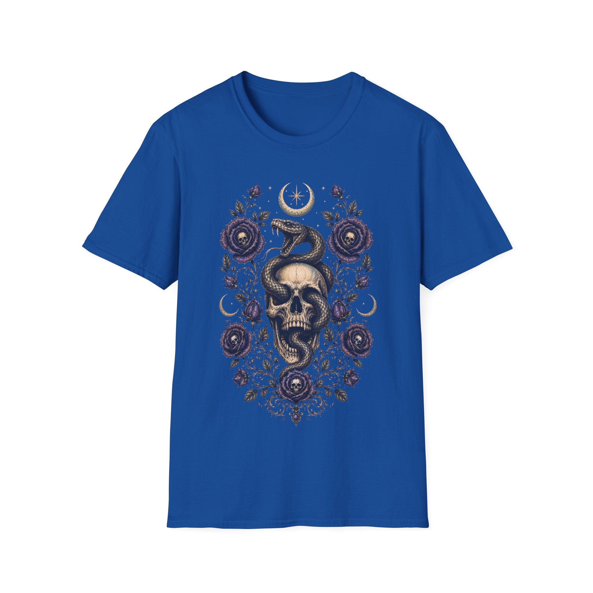 Midnight Serpent Bloom T-Shirt