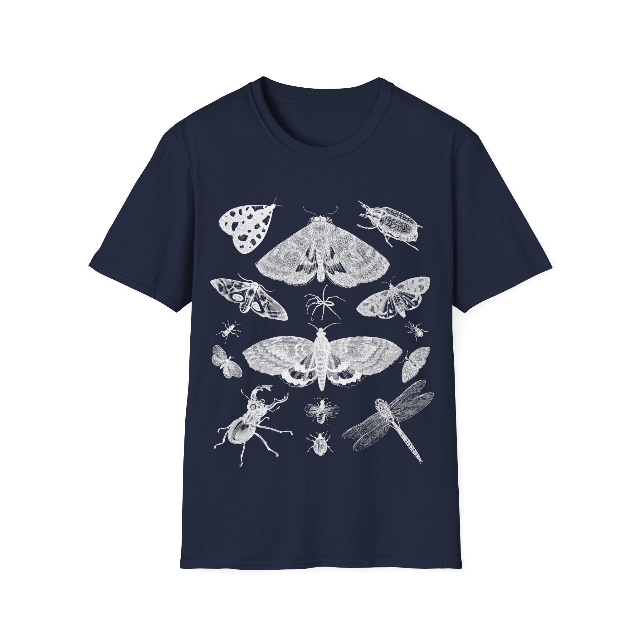 Natural History Insects Scientific Illustration T-Shirt