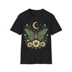 Dreamy Vintage Botanical Moth T-Shirt