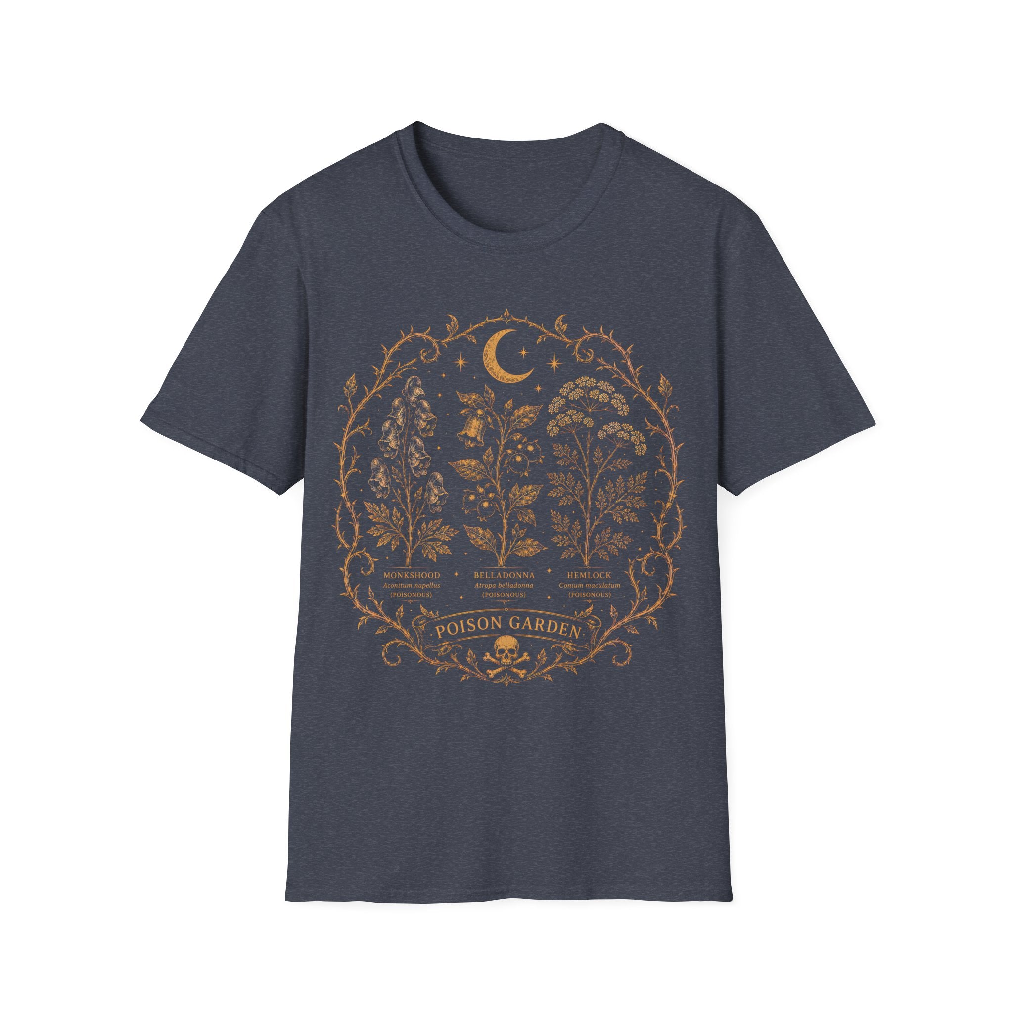 Poison Garden Tee Vintage Poisonous Plants T-Shirt