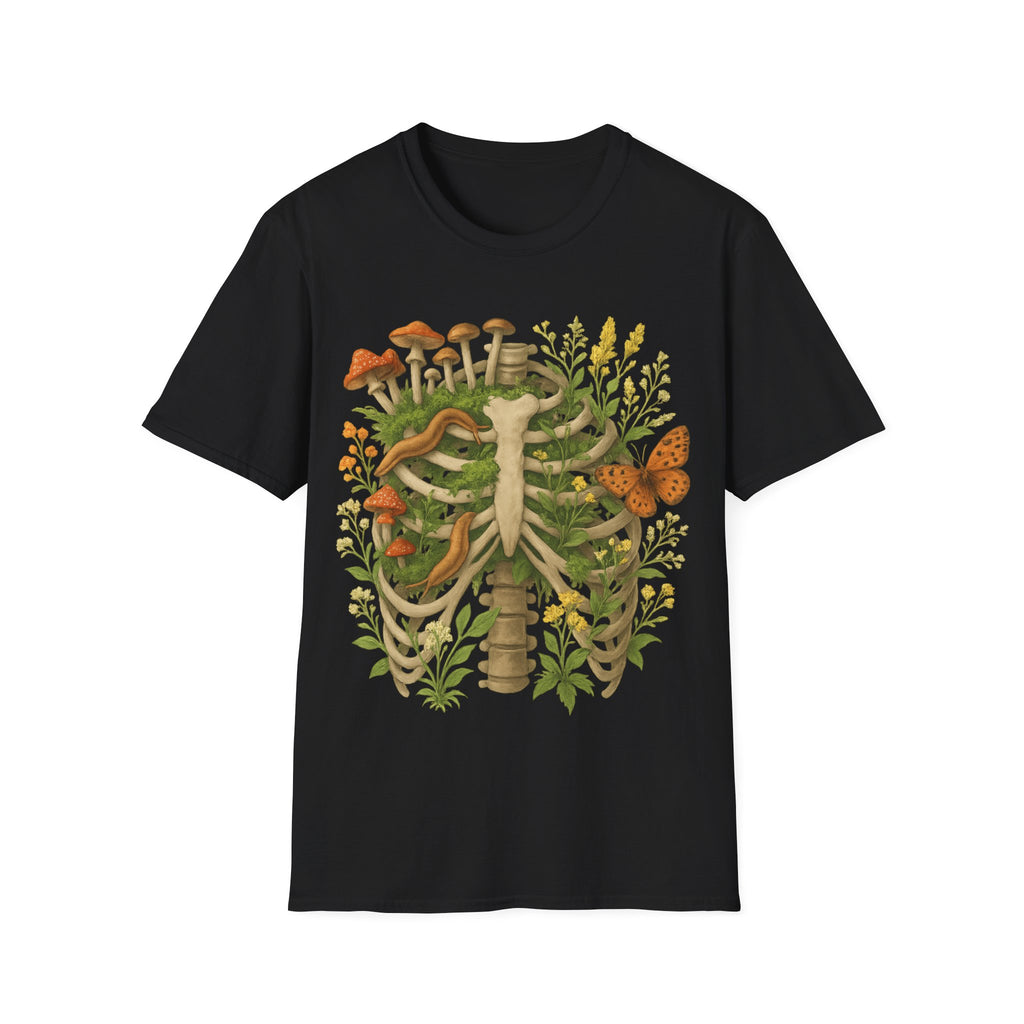 Forestcore Surreal Butterfly Slug T-Shirt