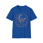 Night Sky Crescent Moon Celestial Luna Moth T-Shirt