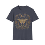 Celestial Luna Moth Botanical T-Shirt