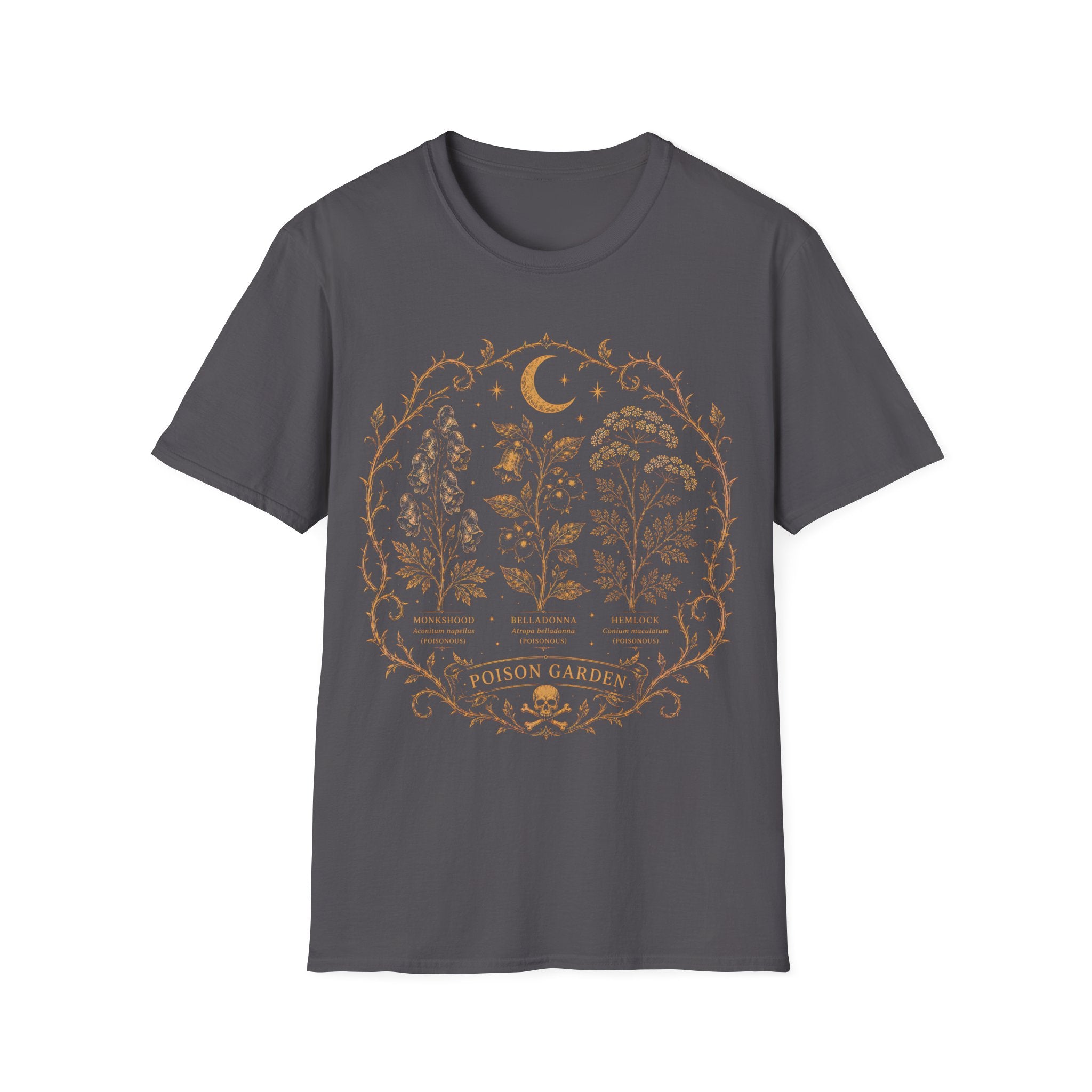 Poison Garden Tee Vintage Poisonous Plants T-Shirt