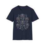 Celestial Skull Rose Bouquet T-Shirt