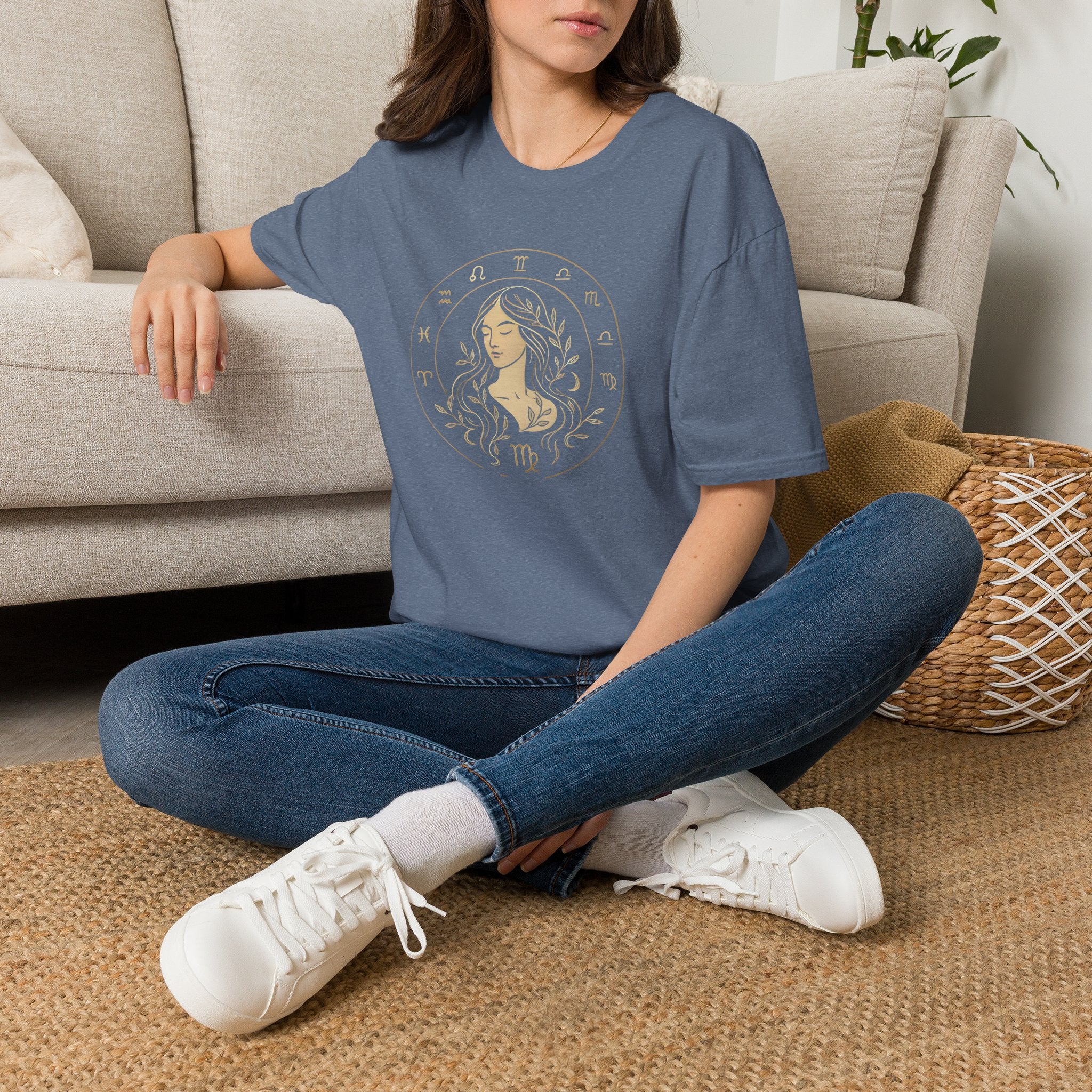 Zodiac Circle Illustration T-Shirt
