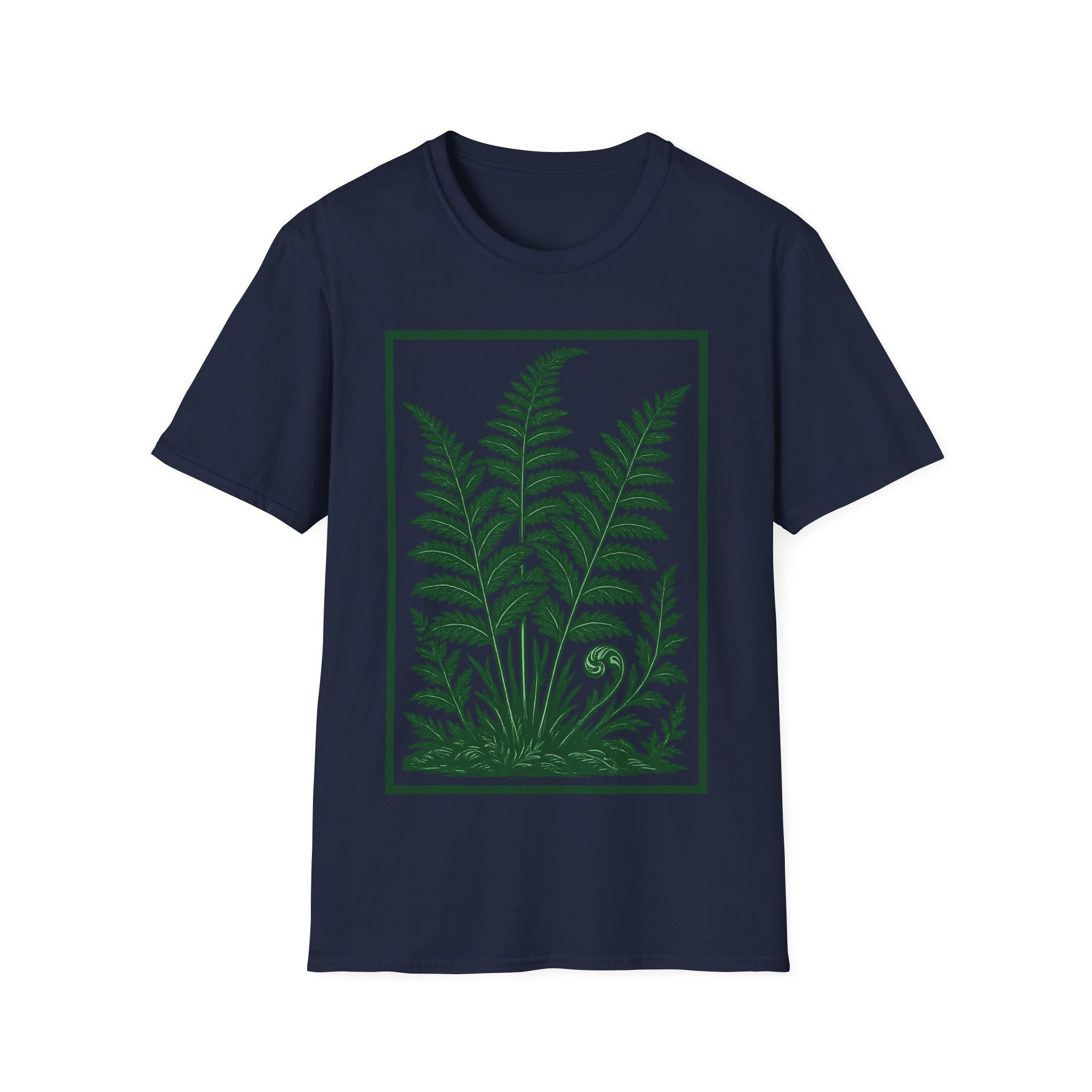 Vintage Botanical Forest Ferns T-Shirt