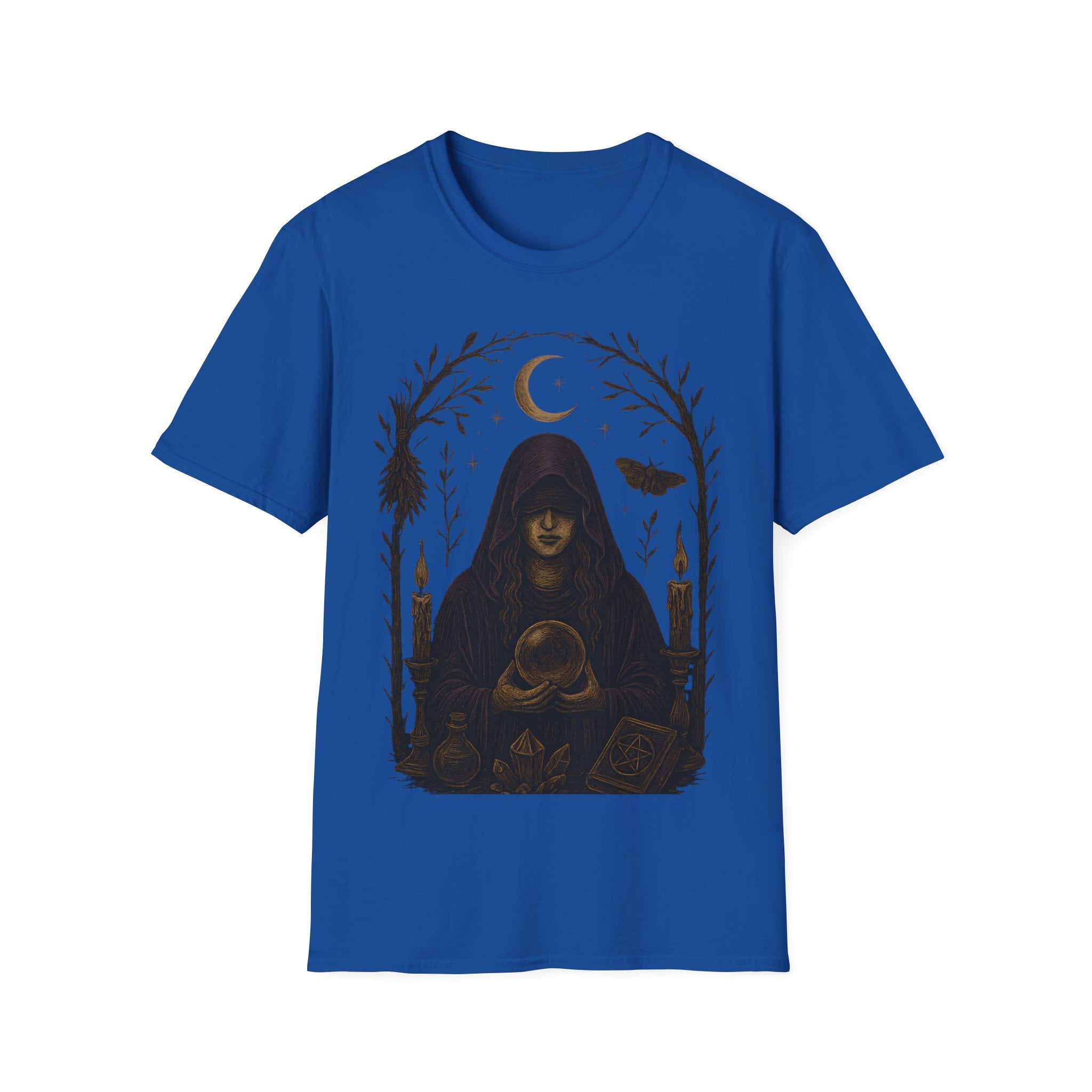 Mystical Veiled Witch Oracle T-Shirt