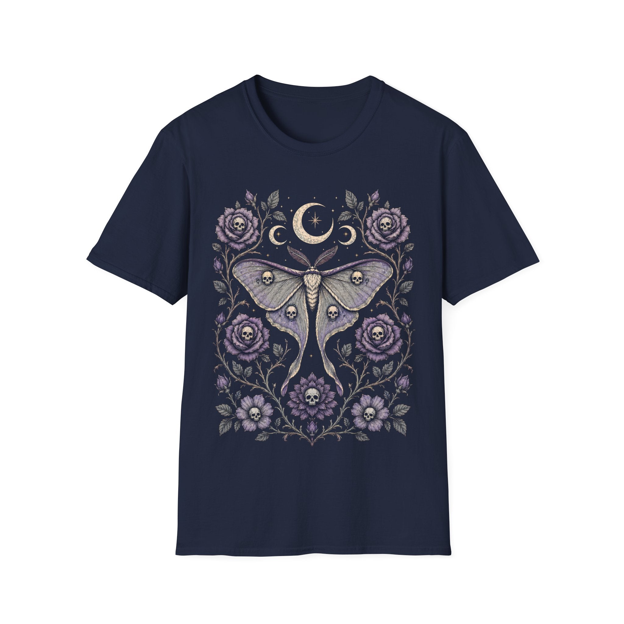 Moonlit Death Moth Queen T-Shirt