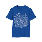 Wild Herbs Collection Antique Botanical Illustration T-Shirt