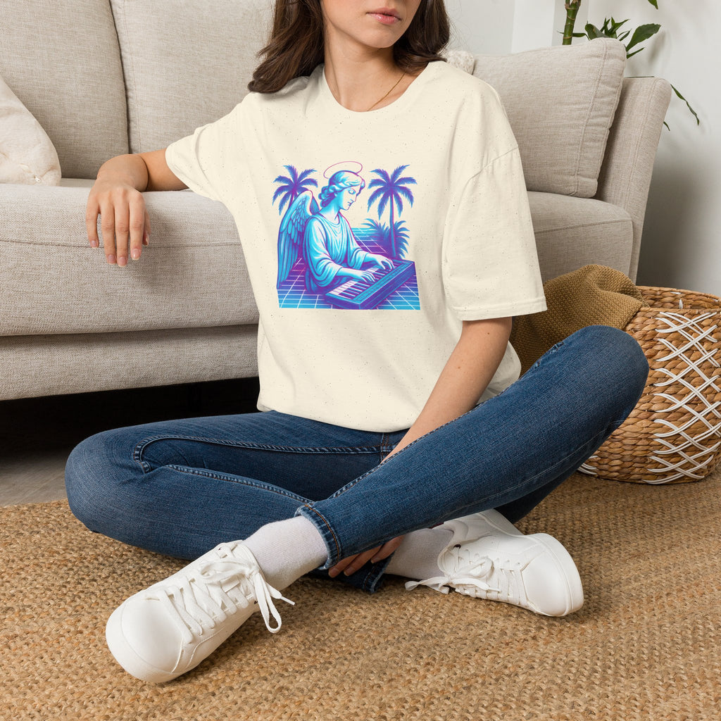 Neon Angel Pianist T-Shirt