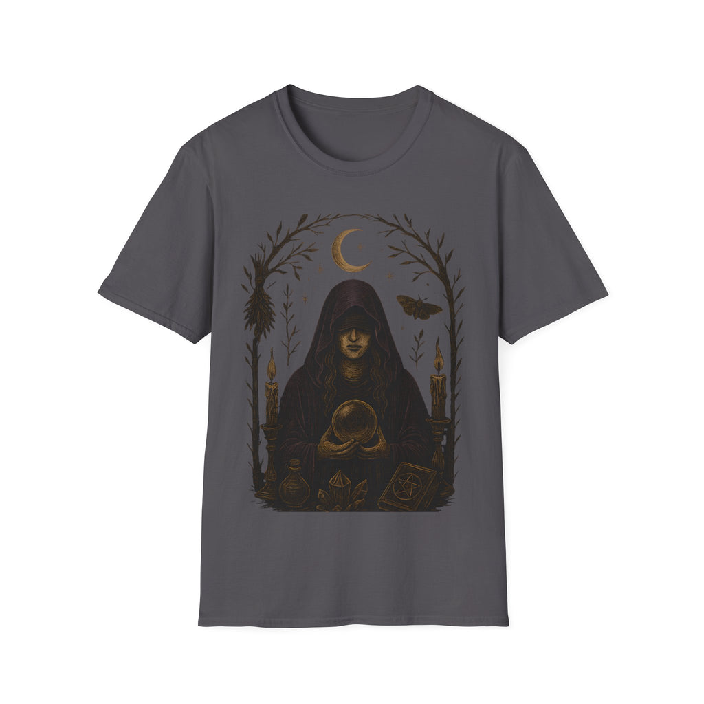 Mystical Veiled Witch Oracle T-Shirt
