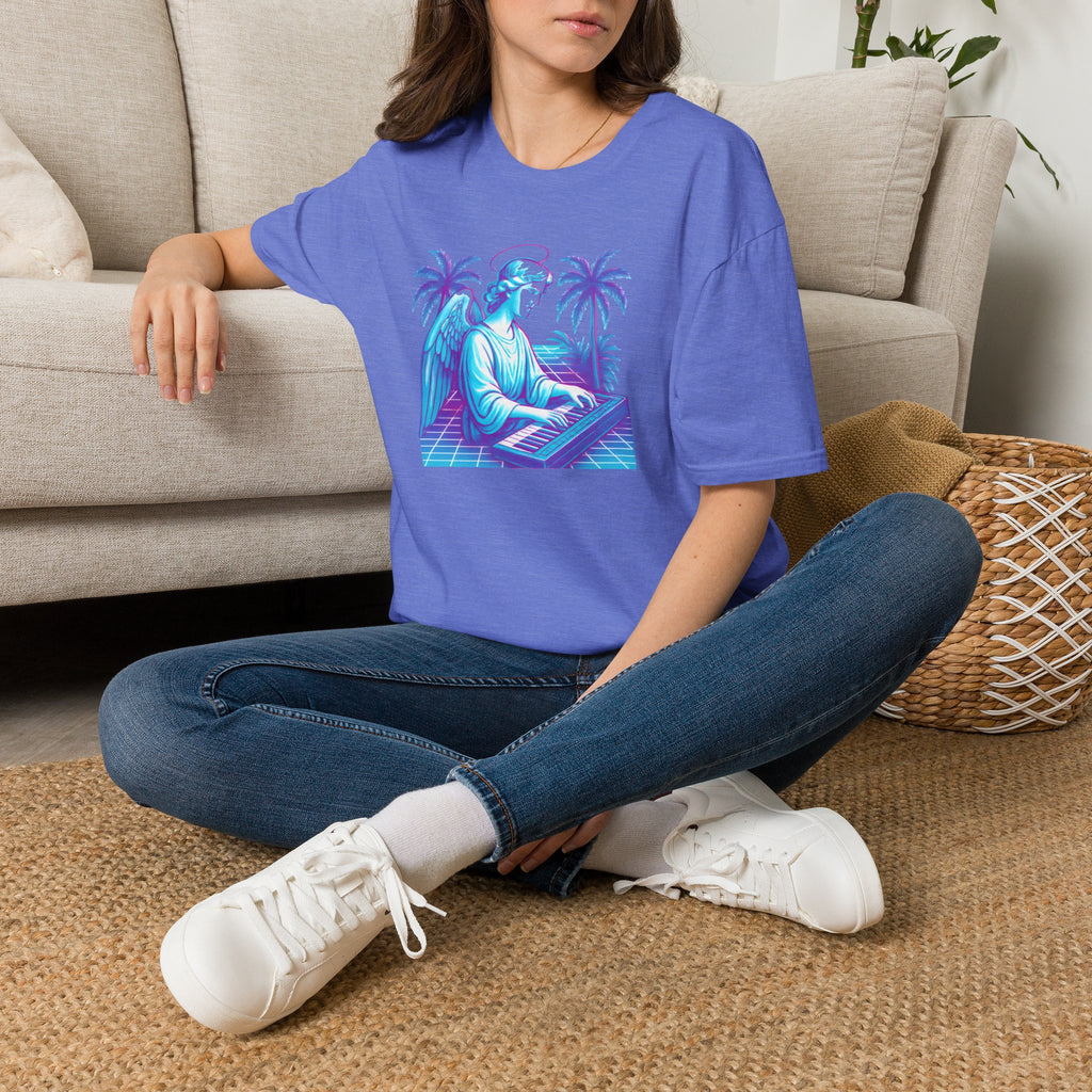 Neon Angel Pianist T-Shirt