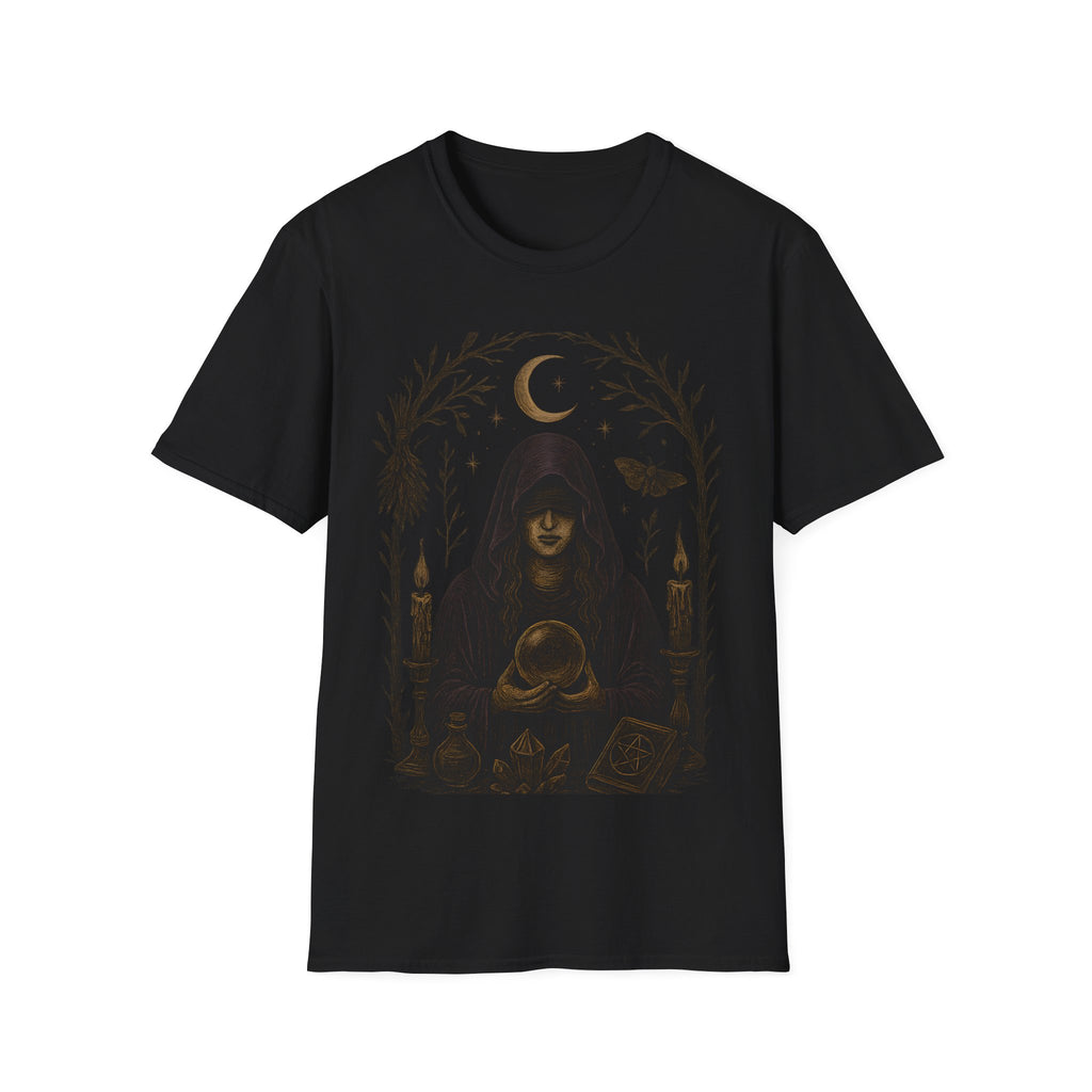 Mystical Veiled Witch Oracle T-Shirt