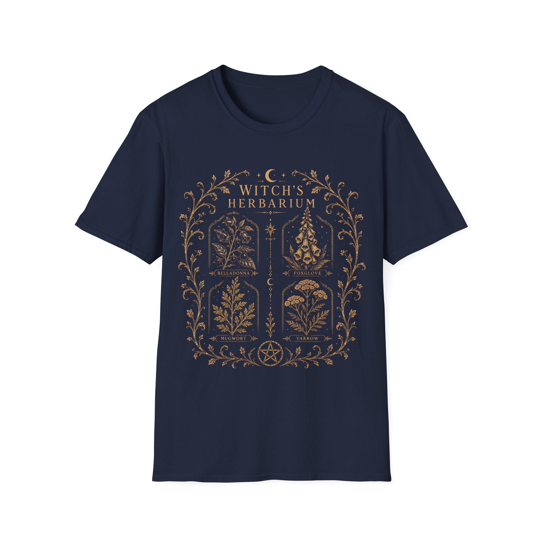 Vintage Witch's Herbarium Collection T-Shirt