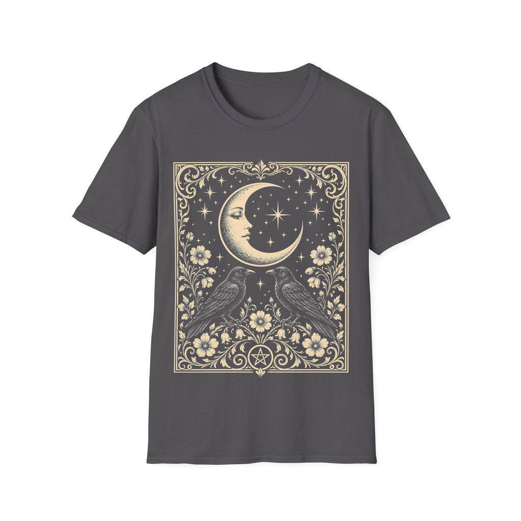 Moonlit Ravens Pentacle T-Shirt