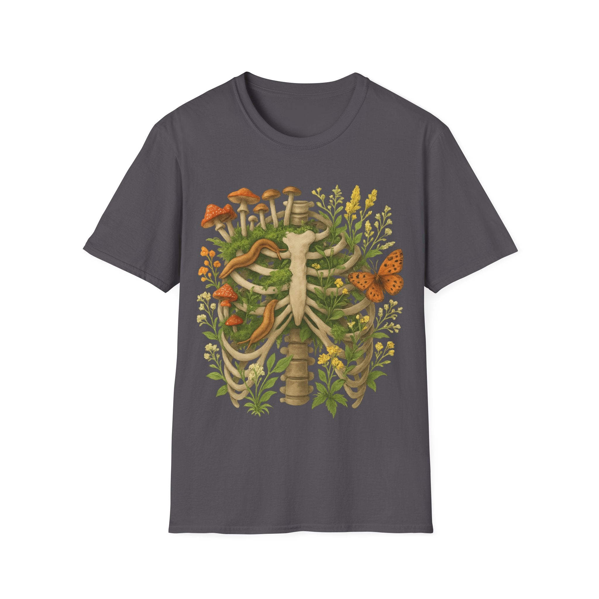Forestcore Surreal Butterfly Slug T-Shirt