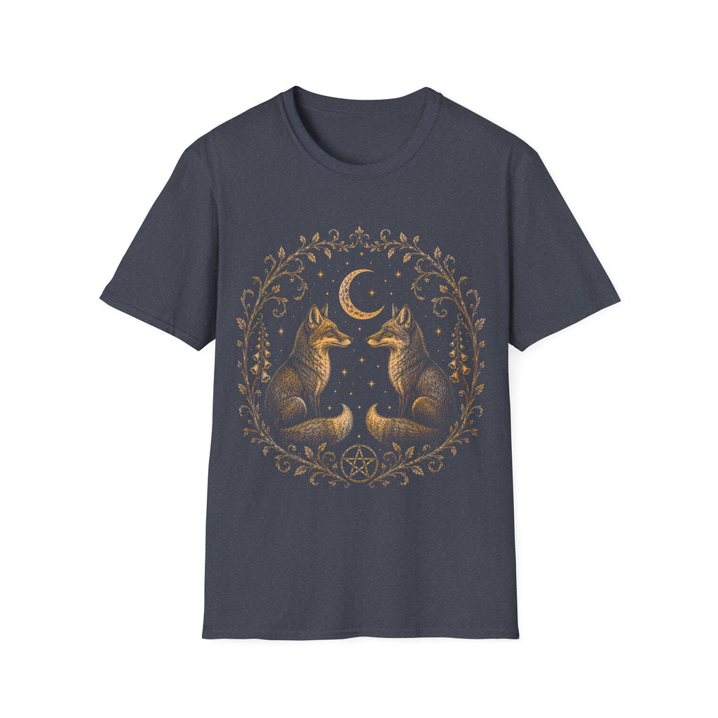 Mystical Twin Foxes T-Shirt