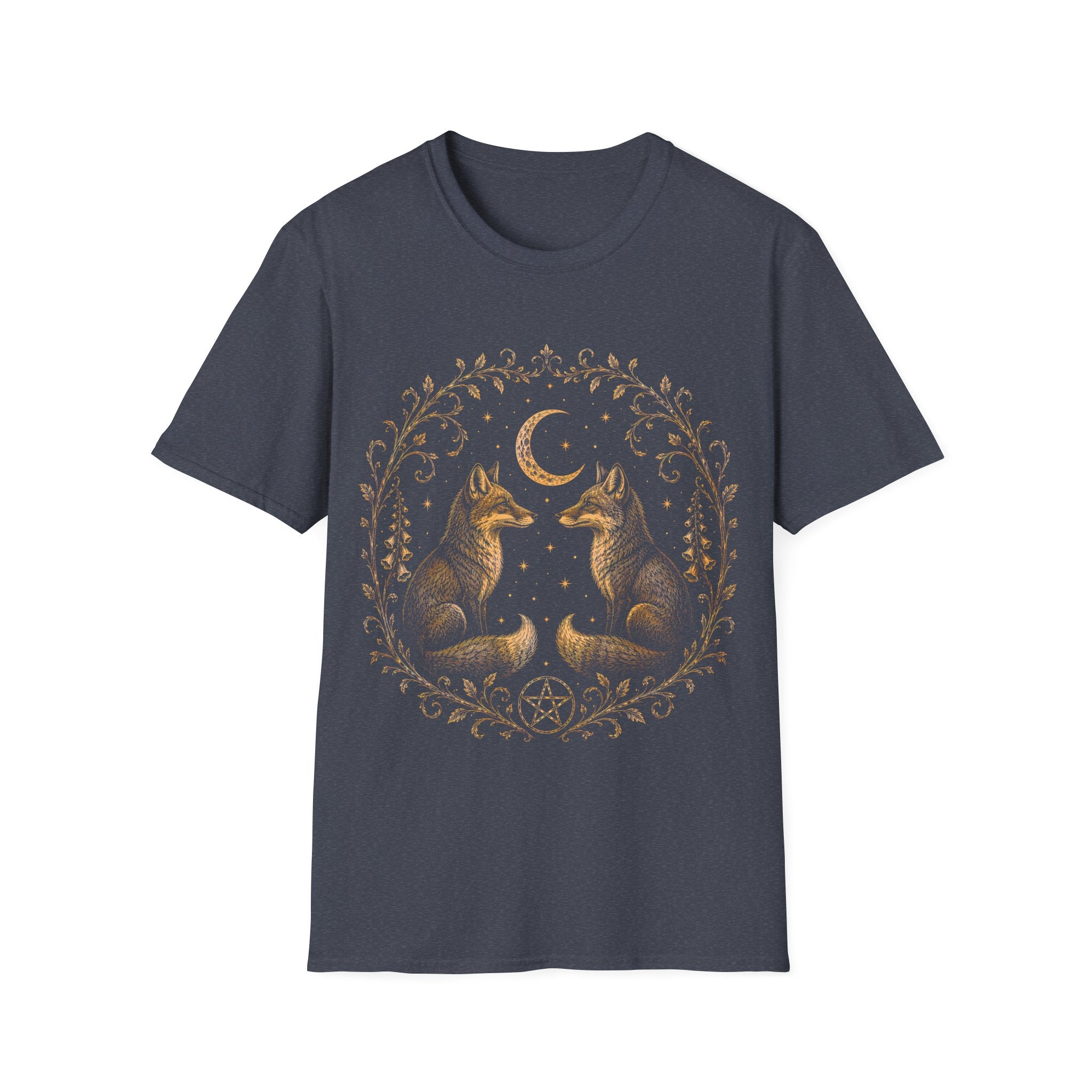 Mystical Twin Foxes T-Shirt