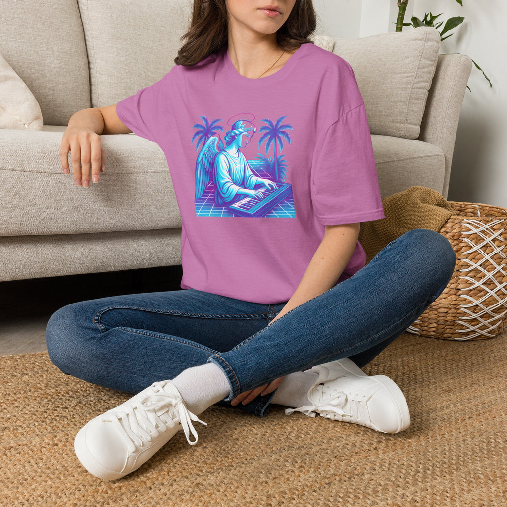 Neon Angel Pianist T-Shirt