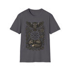 Norse Owl & Sleeping Fox Vegvisir T-Shirt