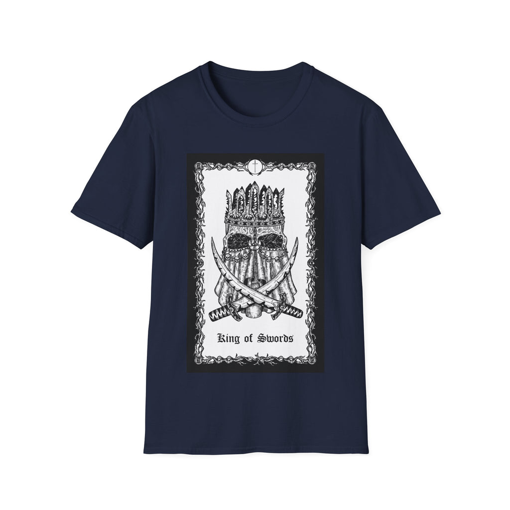 The King of Swords Tarot Card T-Shirt