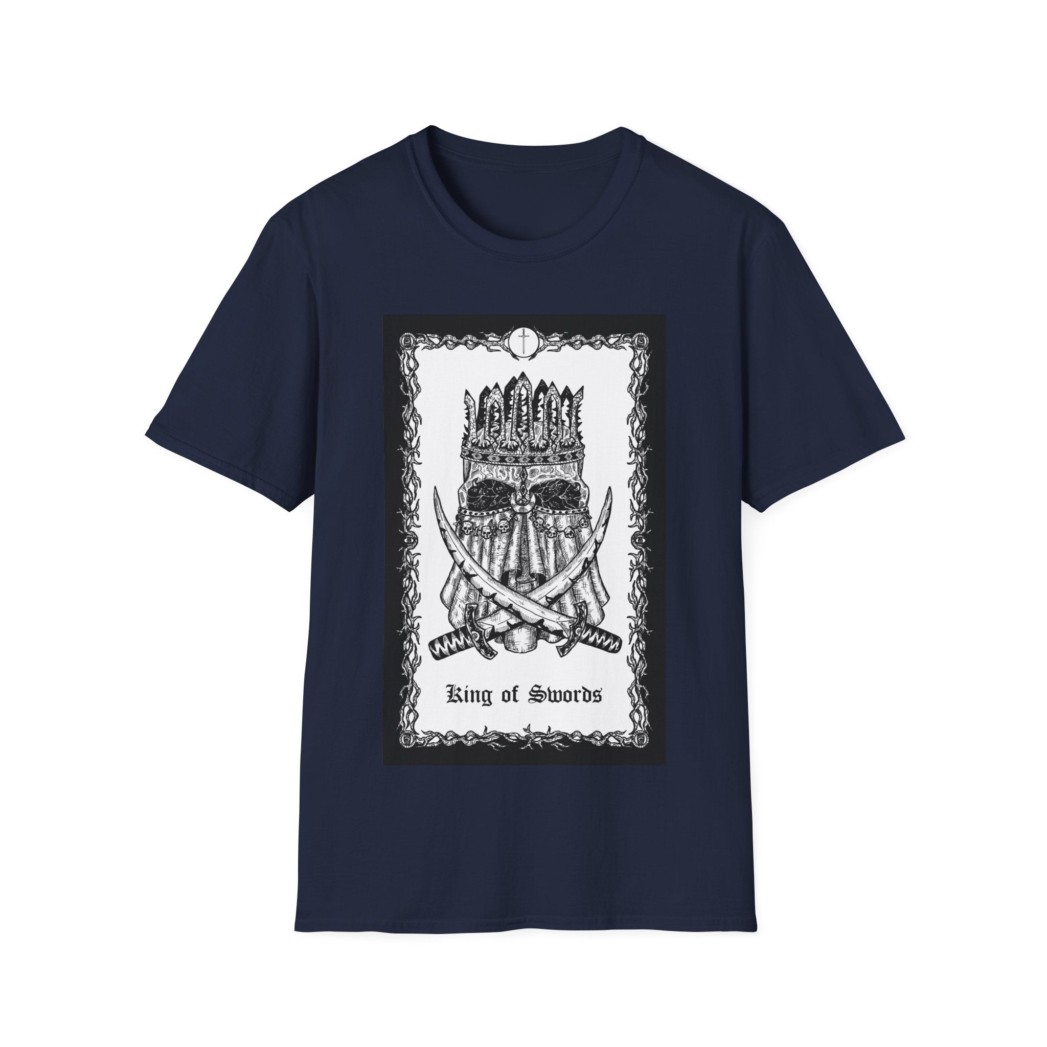 The King of Swords Tarot Card T-Shirt